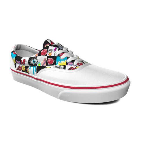 Vans Customs Doodle Check Era (customs)