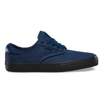 Vans Mens Shoes Skate Shoes Mens Shoes Chima Ferguson Pro (mono Dress Blues)