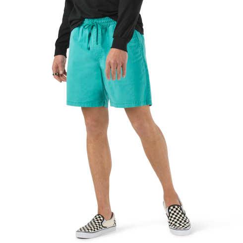 Vans Range Salt Wash Relaxed Elastic 18 Short (porcelain Green)