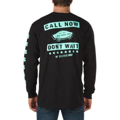 Vans Call Now Long Sleeve T-shirt (black)