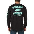 Vans Call Now Long Sleeve T-shirt (black)