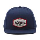 Vans Rimrock Snapback Hat (dress Blues)