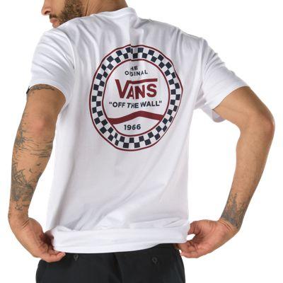 Vans Checkered Side Stripe T-shirt (white)