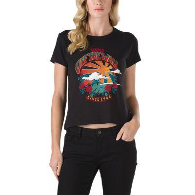 Vans Born To Roam Baby Tee (black)