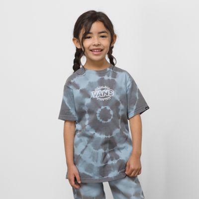 Vans Little Kids Vans Logo Tie Dye T-shirt (ashley Blue)