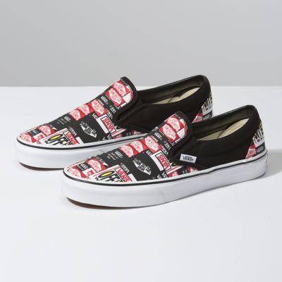 Vans Label Mix Slip-on (black/true White)