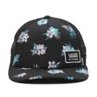 Vans 2017 Vuso Leila Ol Sport Mesh Trucker Hat (leila Floral)