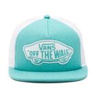 Vans Beach Girl Trucker Hat (pool Blue)