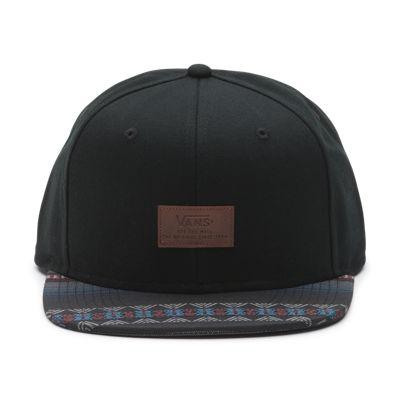 Vans Allover It Snapback Hat (black-canyon Stripe)