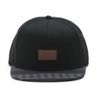 Vans Allover It Snapback Hat (black-canyon Stripe)