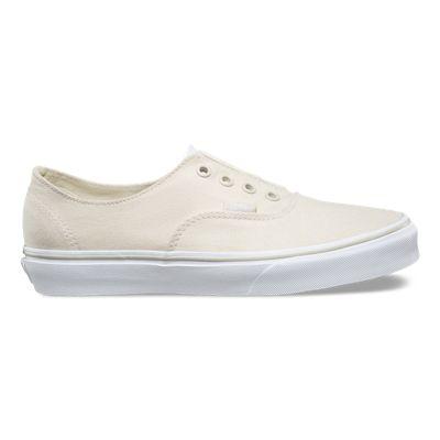 Vans Leather Canvas Authentic Gore (bone White/true White)