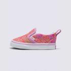 Vans Toddler Rose Camo Slip-on V (pink Floral)