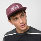Vans Easy Box Snapback Hat (catawba Grape)