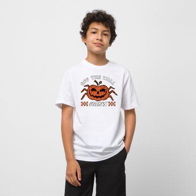 Vans Kids Glow Pumpkin T-shirt (white)