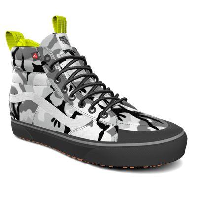 Vans Customs Black/grey Camo Sk8-hi Vansguard (customs)