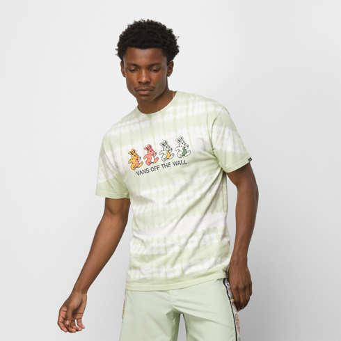 Vans Peace Of Mind Tie Dye T-shirt (celadon Green/tie Dye)