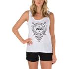 Vans Just Kidding Tank Top (white)