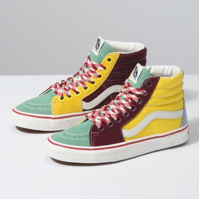 Vans Frayed Laces Sk8-hi (creme De Menthe/marshmallow)