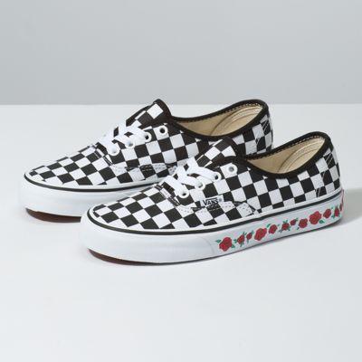 Vans Custom Checkerboard Rose Authentic (custom)