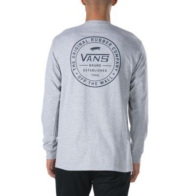 Vans Established 66 Long Sleeve T-shirt (athletic Heather)