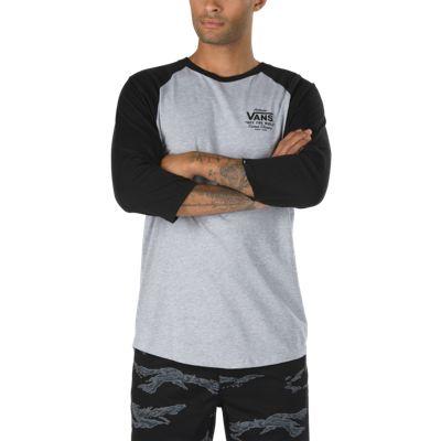Vans Holder Street Raglan T-shirt (athletic Heather/black)