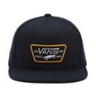 Vans Full Patch Snapback Hat (dress Blues-black)