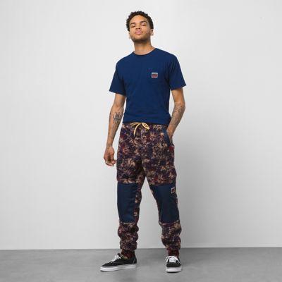 Vans Blocked Relaxed Sweatpant (taos Taupe/dress Blues)