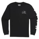 Vans Boys Vans X Peanuts Long Sleeve T-shirt (black)