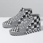 Vans All Over Checkerboard Sk8-hi (black/true White)