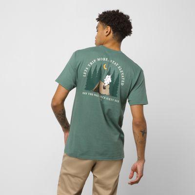 Vans Late Night T-shirt (duck Green)