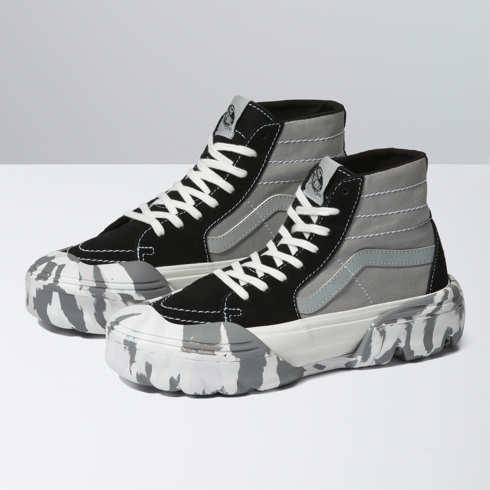 Vans Moon Rocks Sk8-hi Tapered Modular Shoe (black/reflective)