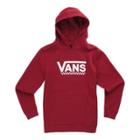 Vans Boys Drop V Pullover Hoodie (rhubarb)