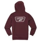 Vans Boys Full Patched Hoodie (port Royale White)