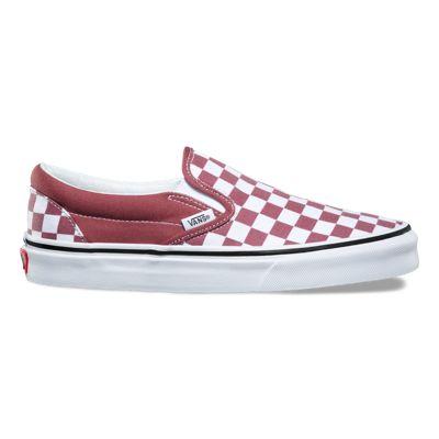 Vans Checkerboard Slip-on (apple Butter/true White)
