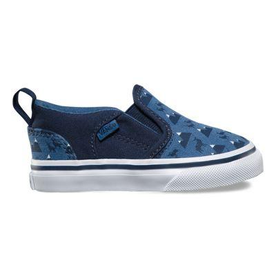 Vans Toddlers Asher V (elk Mtn Navy/dress Blues)