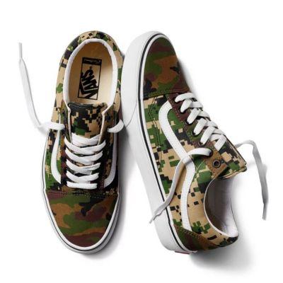 Vans Customs Pixel Camo Old Skool Wide (customs)