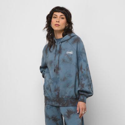 Vans Cosmic Wash Oversized Hoodie (copen Blue)