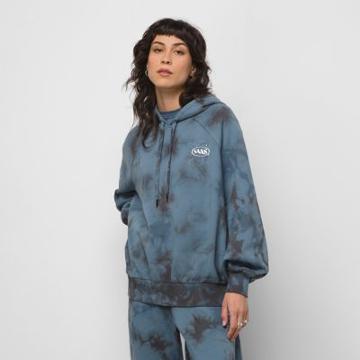 Vans Cosmic Wash Oversized Hoodie (copen Blue)