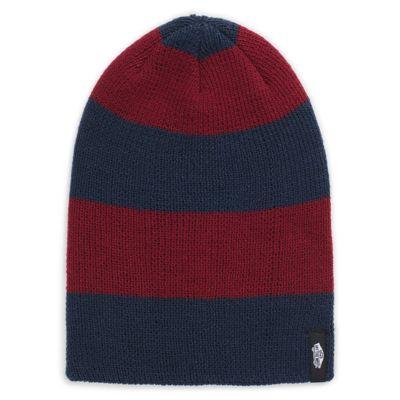 Vans Mismoedig Stripe Beanie (bordeaux/black Iris) Mens Hats
