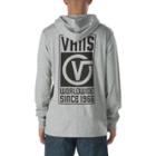 Vans Van Doren Long Sleeve Hooded T-shirt (cement Heather)