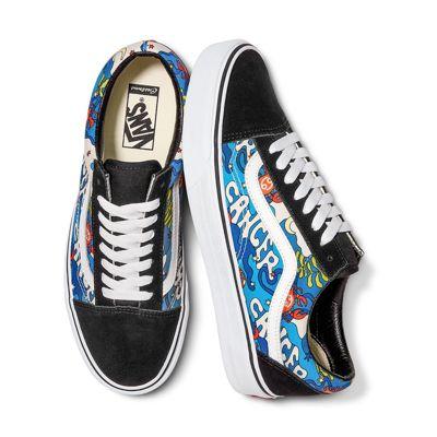 Vans Customs Colorful Zodiac Cancer Old Skool (customs)