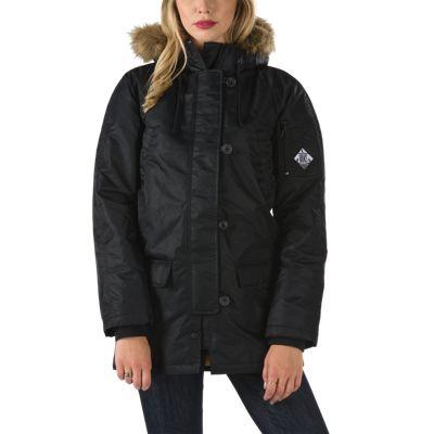 Vans Fuego Parka Jacket (black) Womens Jackets