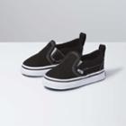 Vans Toddler Slip-on V (black/true White)