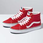 Vans Sk8-hi Shoe (racing Red/true White)