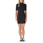 Vans Lodge Body Con Embroidered Dress (black)