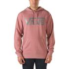 Vans Mens Shoes Skate Shoes Mens Shoes Mens Sandals Classic Pullover Hoodie (ruby Heather/frost Grey)