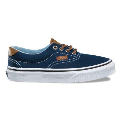 Vans Kids C & L Era 59 (dress Blues/acid Denim)