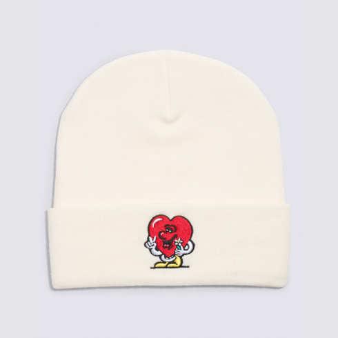 Vans Valentines Tall Cuff Beanie (antique White)