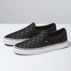 Vans Checkerboard Slip-on Shoe (black/black Check)