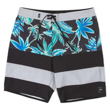 Vans Era 19 Boardshort (black Pit Stop Floral)
